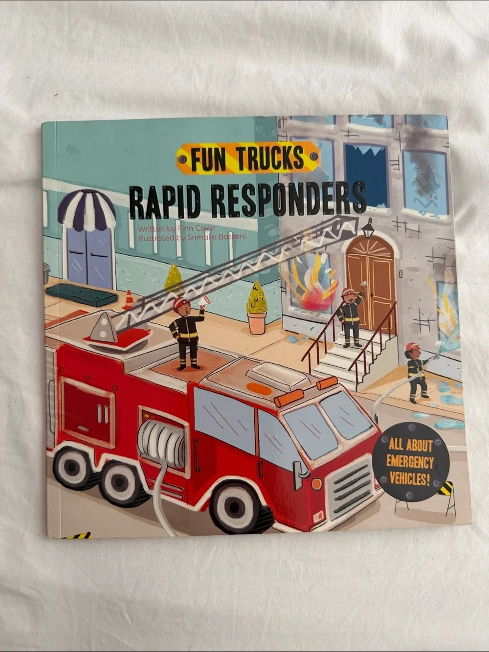 Fire truck rapid responders Board Book